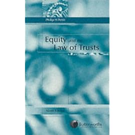 Equity and the Law of Trusts