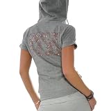 ONLY Play SS Hood Sweat Jacke grau ONLY Play SS Hood Sweat Jacke grau