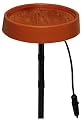 API 400 12-Inch Diameter Heated Bird Bath with Stand