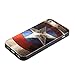 iPhone 5S Case,GMYLE Snap Cover Coated for iPhone 5 5S - Captain US Image Slim Fit Snap On Protective Hard Shell Back Case