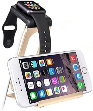 Kangcheng Dual Stand Charging Station Dock Aluminum Holder for iPhone Apple Watch