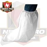 Neiko Pro 200 Count Microporous Disposable Boot Covers - Large