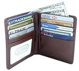 Leatherbay 50109 Double Fold Leather Wallet (Antique Tan)