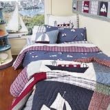 Freckles Marine Twin Quilt