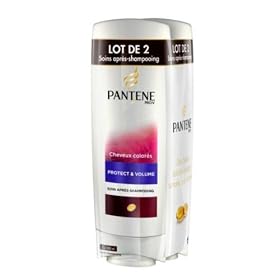 Pantene - Apr�s-Shampoing Protect & Volume pour Cheveux Color�s - 200 ml - Lot de 2