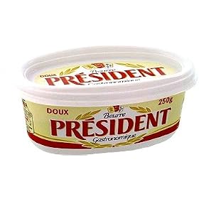 President Unsalted Butter in Cup ( 250 g )