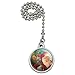 GRAPHICS & MORE Christmas Holiday Jolly Happy Santa Claus Ceiling Fan and Light Pull Chain