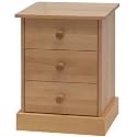Saplings City Bedside Drawers - Natural