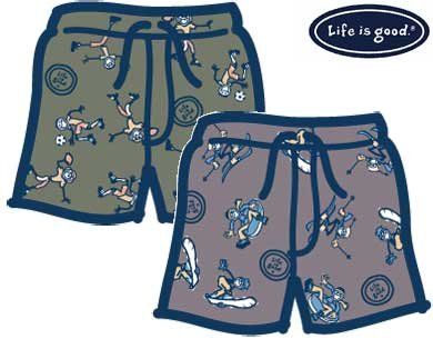 Buy Life is good Pajama Shorts for Boys