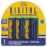 Digital Concepts 4 Pack 2500Mah AA Rechargeable Batteries