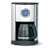 Morphy Richards 47078 Coffee Maker with Digital Timer, 12 Cups (Stainless Steel)