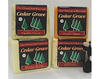 Cedar Grove Quality Cheese Variety Pack, Four 1-Pound Packages by Wisconsinmade.com
