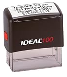 Ideal 100 Self-Inking Rubber Stamp