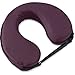 Therm-a-Rest Memory Foam Travel Neck Pillow, Eggplant