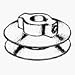 Chicago Die Casting #200A5 1/2x2 Pulley Image