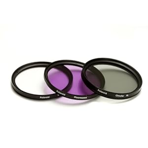 Polaroid Optics 37mm 3 Piece Filter Set