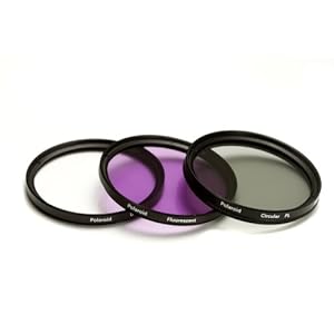 Polaroid Optics 37mm 3 Piece Filter Set 