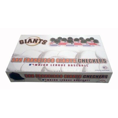 MLB San Francisco Giants Checker Set