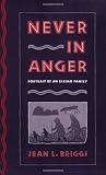 Never in Anger: Portrait of an Eskimo Family (0674608283) by Briggs, Jean L.
