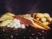 All the Ingredients for a Corned Beef Dinner: Cabbage, Onions, Corned Beef, Carrots a...