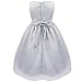iEFiEL Girls Kids Glitter Sequin Wedding Flower Girl Dress Pageant Prom Party Ball Gown