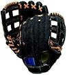 P.E./Rec Gloves & Masks - 11" Leather/Nylon Mesh, Left hand - Baseball
