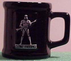 Star Wars Episode 1 Clone Trooper Small Mug Shot Glass - Black
