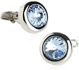 Crystal Solitaire in Light Sapphire by Michael Soho