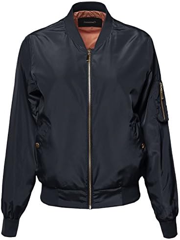 Classic Bomber Jacket Navy Size S
