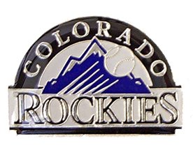 Colorado Rockies Logo Pin