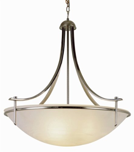4 Light Inverted Pendant Finish: Rubbed Oil Bronze On Sale