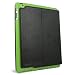iFrogz Summit Case for iPad 2 - Black with Green Snap-On Shell (IPAD2-SUM-GRN)
