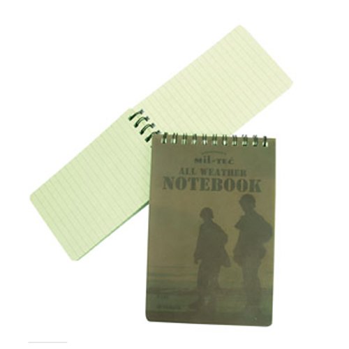  Bloc note waterproof Import - Petit modèle - Miltec