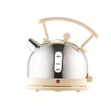 Dualit, 1.7ltr Dome Kettle - Stainless Steel with Cream Trim  from Dualit