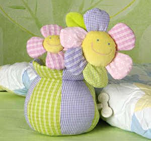 Childrens Toyshop  Toys : Plush Little Bloomers Wind-Up Musical 8"