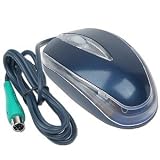 3-Button PS/2 Backlit Optical Scroll Mouse (Blue)