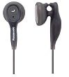 Panasonic RP-HV21-K In-Ear Earbud Heaphones with Built-in Clip (Black)