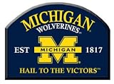Michigan Wolverines Arch Style Pub Sign with Nameplate