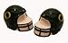 Out of the Woods of Oregon Collegiate Football Helmet Salt and Pepper Set, University of Oregon Helmet