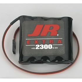 Receiver 4.8V Pack 2300mah NiMH Sanyo by JR