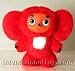 SOFT TOY/Cheburashka [RED] [Cheburashka was the official talisman of the Russian Olym...