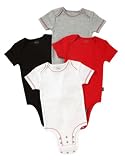 Disney Cuddly Bodysuit - Dalmatians Contrast Solids 4-Pack