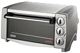 DeLonghi EO1258 6-Slice 1/2-Cubic-Foot Turbo Convection Oven, Stainless Steel