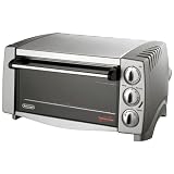 DeLonghi EO1258 6-Slice 1 2-Cubic-Foot Turbo Convection Oven, Stainless Steel by DeLonghi