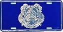 US Navy Diver Fish License Plate