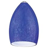 IMAGE OF Sea Gull Lighting 94233-6035 Ambiance RX Glass Shade, Starlight Blue