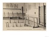 Equipment for Gymnastics at a Belgian Girls School Photographic Print, 40 x 30