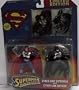 Superman - Man of Steel Cyber-Link Superman & Cyber-Link Batman Action Figure