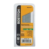 Bostitch FN1524-1M 1-1/2-Inch 15-Gauge FN Style Angled Finish Nails, 1000-Qty.