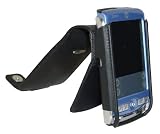 Palm Zire 71 Black Leather Flip Style Case With Belt Clip from Prima Cases